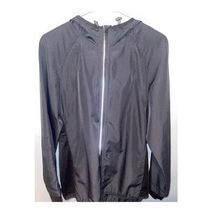 Champion black wind breaker